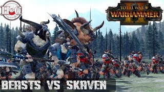 Beast vs Skaven - Total War Warhammer 2 - Online Battle 204