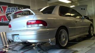 99 Impreza RS dyno - 344 WHP / 362 WTQ - EJ207, E85