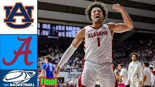 Alabama vs Auburn [ FULL GAME Highlights ] Mar 08, 2025 | College men's basketball 2025 | NCAA today