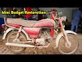 Honda CD 70 Old Bike Low Budget Complete Restoration