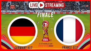 ⚽ Germany U17 vs France U17 Final #ENVIVO FIFA U17 World Cup 2023 Full Match -Live Football Gameplay