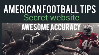 American football NFL predictions secrete website | Incredible accuracy 🙌| Money line betting