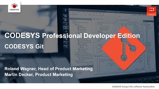 🔶 CODESYS Git - Professional Developer Edition