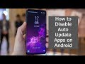 How to Change or Disable Auto Update Apps on Android