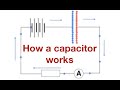 How a capacitor works: from fizzics.org