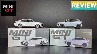 Mini GT - Hyundai Elantra N & Kona N - MGT00454 & MGT00427 REVIEW