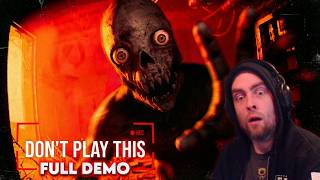 DON’T PLAY THIS Demo — I Should Have Listened… | Full Indie Horror Game Playthrough