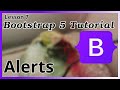 Alerts - Bootstrap Tutorial (Part 7)