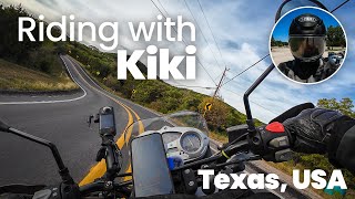 POV Motorcycle Ride on Lime Creek Road | BMW F650 GS | Relaxing Motovlog Experience | Austin Texas