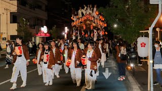 2023.5/4　西青木區  夜間巡行　東灘区だんじり祭り