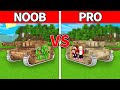 Mikey Family & JJ Family - NOOB vs PRO : Tank House Build Challenge in Minecraft (Maizen)