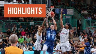 Highlights: BBC Bayreuth - MLP Academics Heidelberg (BBL Pokal, Saison 2023/24)