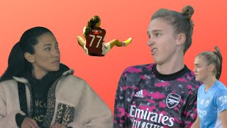 Georgia Stanway tries to murder Katie McCabe again | Funny moments in Arsenal's 5-0 win over ManCity