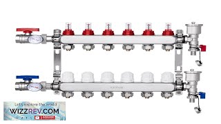 VEVOR 6-Branch Radiant Heat Manifold 1/2\