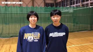 ウインターカップ2020 東海大学付属諏訪（女子・長野県代表）紹介ムービー