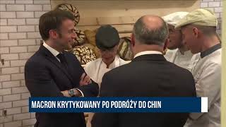 Porażka Macrona w Chinach? Prezydent Francji w ogniu krytyki | K. Kita | Republika po południu