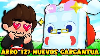 ABRO 127 HUEVOS GARGANTUA EN EL ULTIMO VIDEO DEL AÑO!!! Roblox Pet Simulator 99