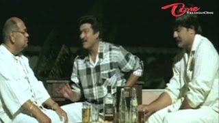 Ninne Premista | Drunken Comedy Scene Between Rajendra Prasad | Srikanth