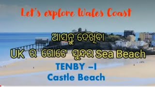 ଆସନ୍ତୁ  ଦେଖିବା UK ର ଗୋଟେ ସୁନ୍ଦର Sea Beach, Tenby, Pembrokeshire