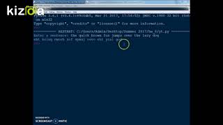 Kizoa Movie - Video - Slideshow Maker: Reversing the words in a sentence (Python)