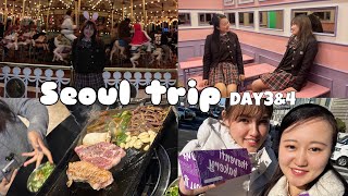 Seoul Vlog Day3\u00264/ロッテワールド/制服レンタル/サムギョプサル