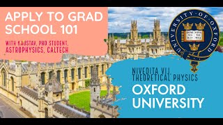 Applying for PhD/Masters from India | Oxford University | Grad School Application process