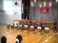 第三回和太鼓「響」ミニライブ　清流登り打ち　①グループ