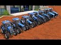 ALL NEW HOLLAND T SERIES TRACTORS  - FARM 2017🚜🚜🚜