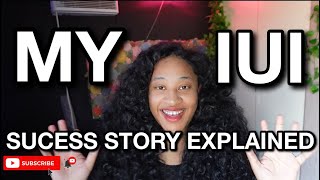 1st IUI SUCCESS STORY EXPLAINED + infertility Journey