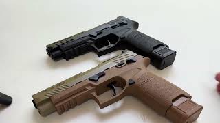 ปืนอัดลม ปืนอัดลมเจล sig sauer p320 สวย หนัก