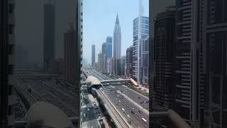 Train route in Dubai #viral #travel #burjkhalifa #shortsvideo #dubai #beauty #dubai