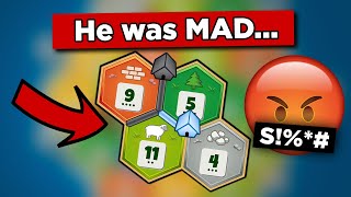 I CUT OFF a CATAN Online Champion...