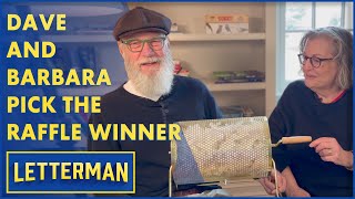 Dave and Barbara Pick The Winner Of The "Late Show" Jacket | Letterman