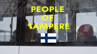 AMAZING PEOPLE OF TAMPERE // WINTER TRIP in - 6C \u0026 SNOW