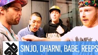 SINJO, DHARNI, BABELI \u0026 REEPS ONE  |  Elevator Beatbox Freestyle