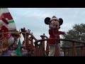 tdl mickey and friends greeting parade disney christmas ミッキー＆フレンズのグリーティングパレード：ディズニー・クリスマス