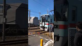 西鉄6000形+7000形異形式併結 初詣号運用！太宰府線入線 #shorts #train #鉄道 #西鉄電車 #西鉄二日市駅 #太宰府天満宮