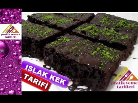 Islak Kek Browni Tarifi- Pratik Yemek Tarifleri - YouTube