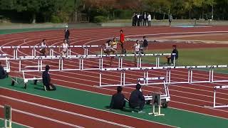 【京阪神新人】女子100mH　宮嵜、武村