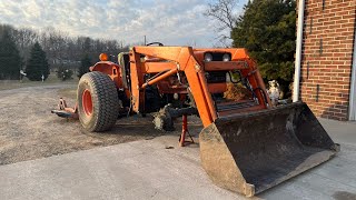 New tires for the Kubota L275