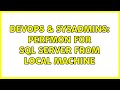 DevOps & SysAdmins: Perfmon for SQL Server from local machine (2 Solutions!!)