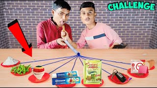 Pull The String Challenge - गलत रस्सी हालत खराब - Looser Will Eat Mirchi 🌶️