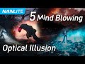 5 Mind Blowing Optical Illusion with Nanlite | Jordi Koalitic
