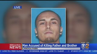 Man Wanted For Killing Own Father, Brother At Canoga Park Apartment