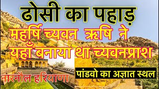 ढोसी का पहाड़ी || Dhosi Hill || च्यवनप्राश बनने का रहस्य || narnaul haryana || पांडव भी आए थे यहां