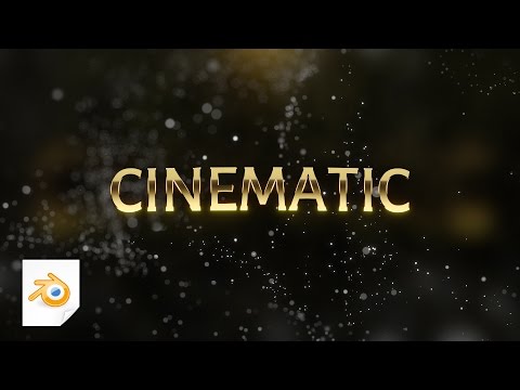 Blender tutorial: How to make a cinematic particle intro Blender tutorial: How to make a cinematic particle intro