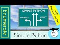 Python Enumerate | More Simple Python Tutorials