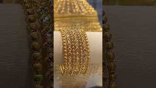 New gold bangles || now design #all #gold #jewelry