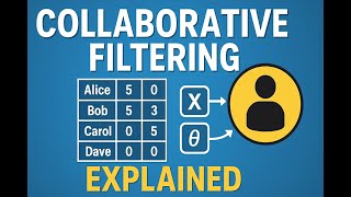 Collaborative Filtering Explained | Recommender Systems Tutorial for Beginners