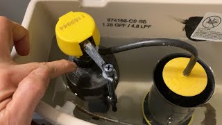 Fix a Stuck Toilet Float